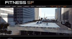 Desktop Screenshot of fitnesssf.com